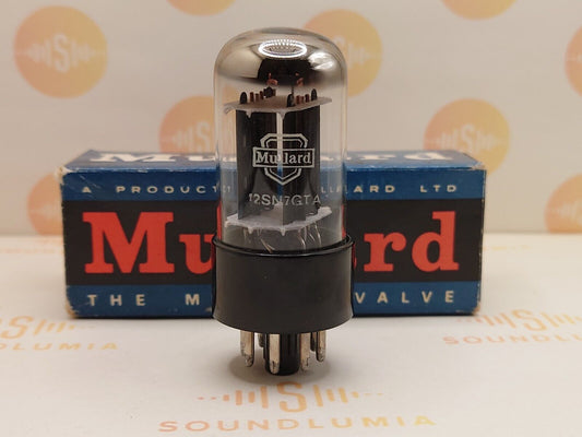 Mullard 12SN7GTA (12-volt 6SN7GT) Original Box - British Made 1960s - NOS+