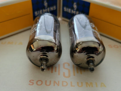 Siemens E81CC = 6201 = ECC801S Triple-Mica Matched Pair - C0 2‡ 7F - Munich - NO