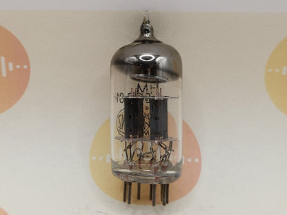 1x Lorenz ECC81 12AT7 in Orig. Box - Pre-SEL Black Round Logo - Germany 1950s