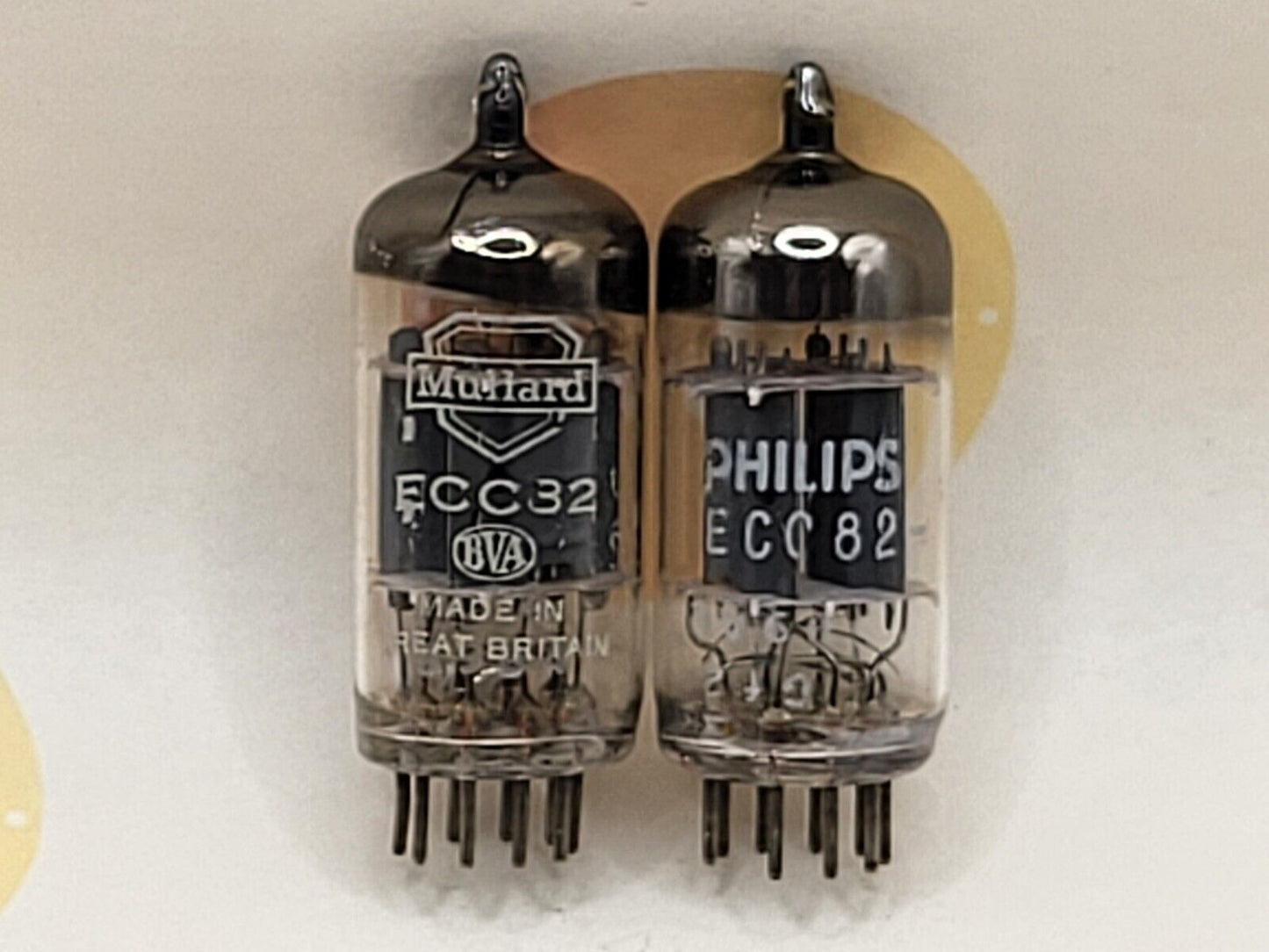 Mullard 12AU7 ECC82 Matched Pair - Blackburn '69 Gf2 - Near NOS