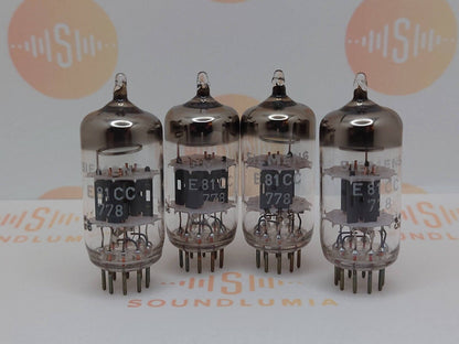 Siemens E81CC ECC801S Matched Quad - München '68 - Gleicher Code - NOS+