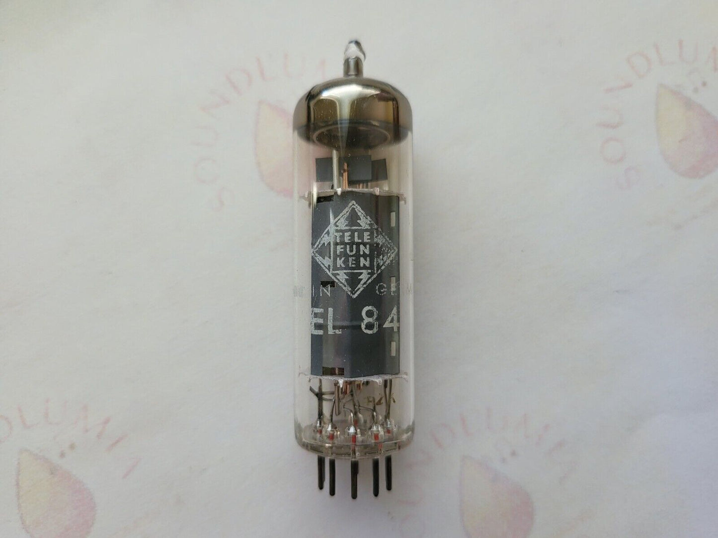 1x Siemens EL84 6BQ5 - München 1962 rX3 - Telefunken Label - NOS 