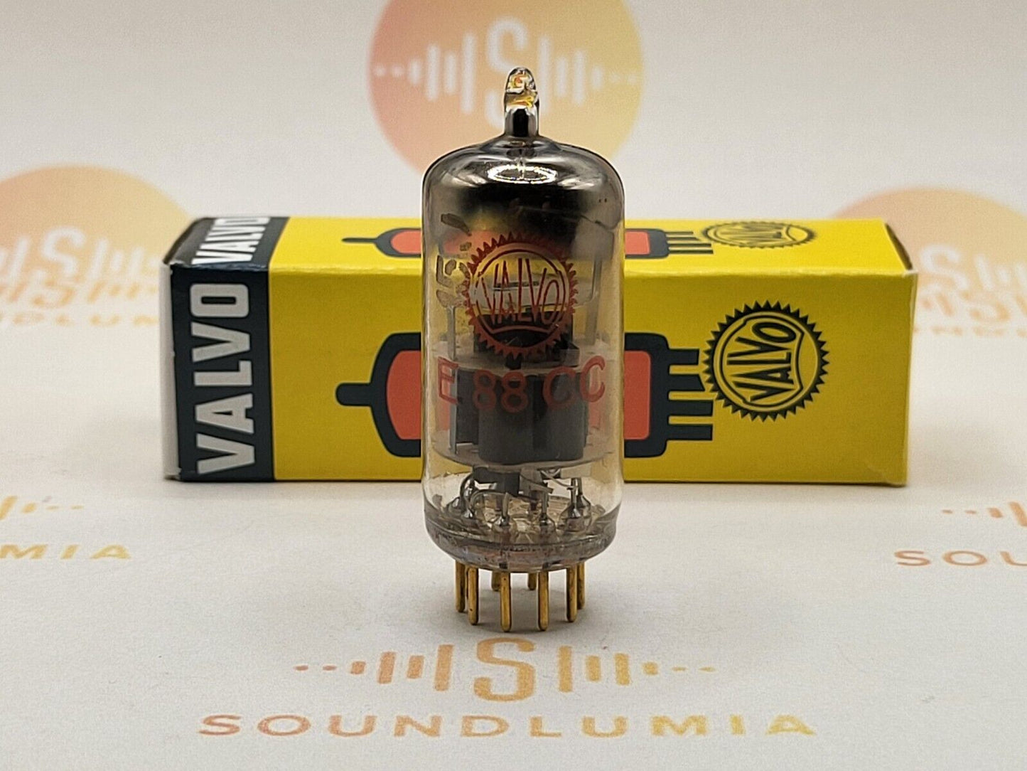 Valvo Philips E88CC gebogener D-Getter – G.Abl – Heerlen, NL '60 – NOS 