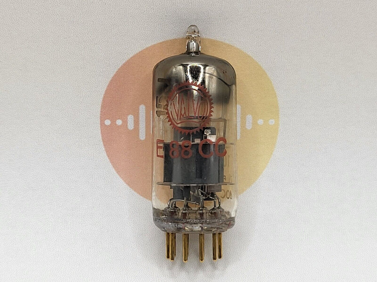Valvo Philips E88CC gebogener D-Getter – G.Abl – Heerlen, NL '60 – NOS 
