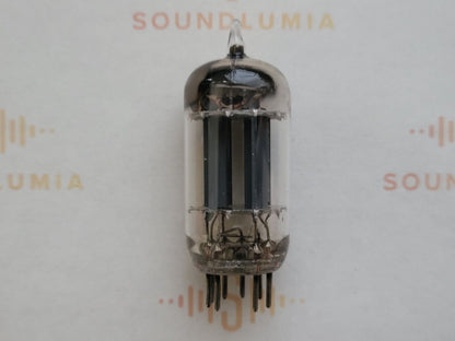 Philips 12AU7 ECC82 Lange Platten Quadrat Getter in Originalverpackung - Holland 1952 K6A 