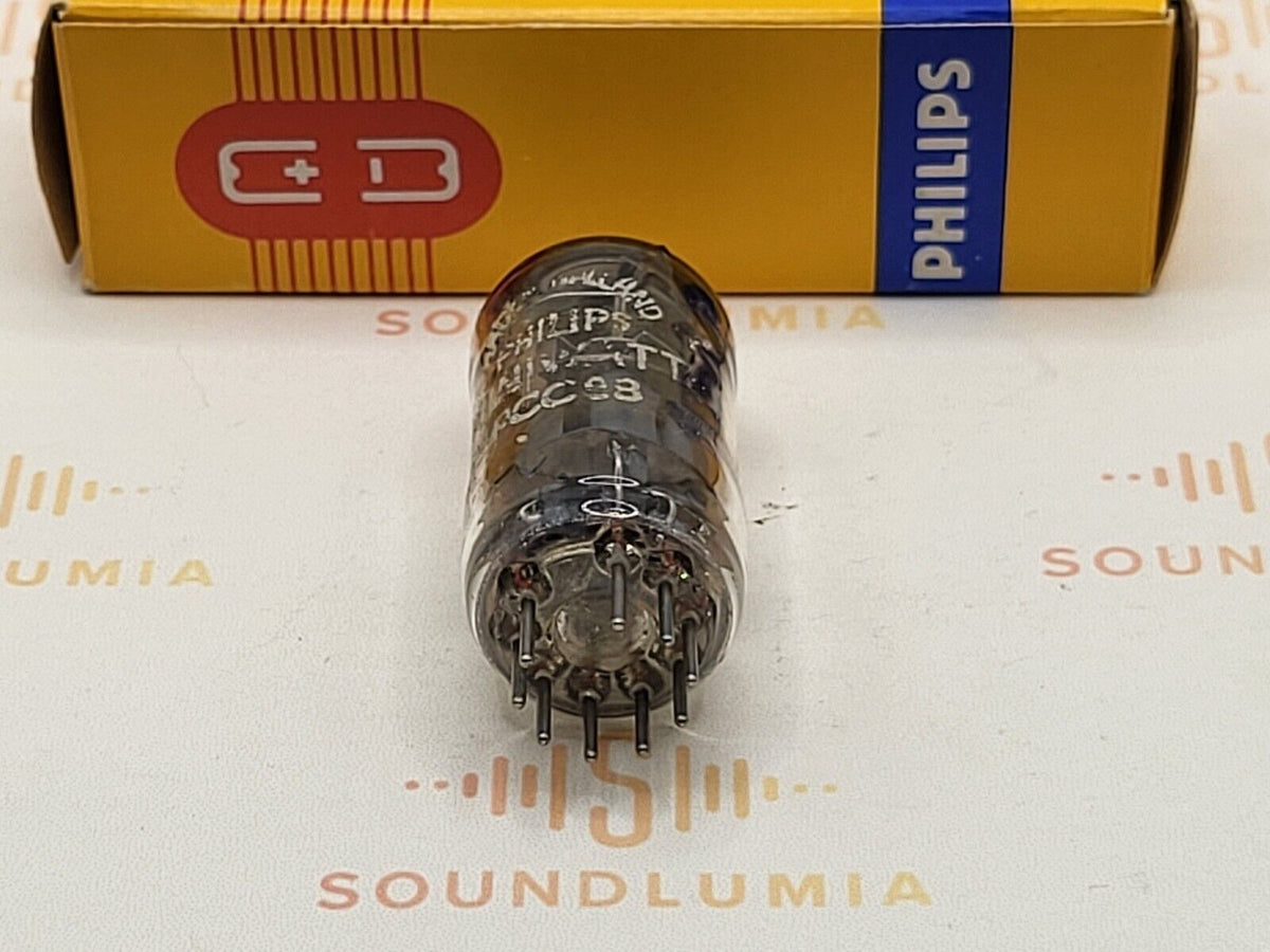 Philips PCC88 7DJ8 vacuum tube with D-Getter and Pinched Waist, image 7