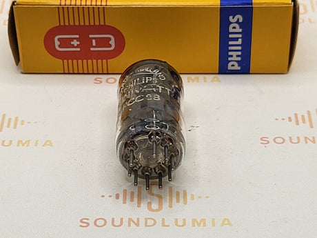 Philips PCC88 7DJ8 vacuum tube with D-Getter and Pinched Waist, image 7