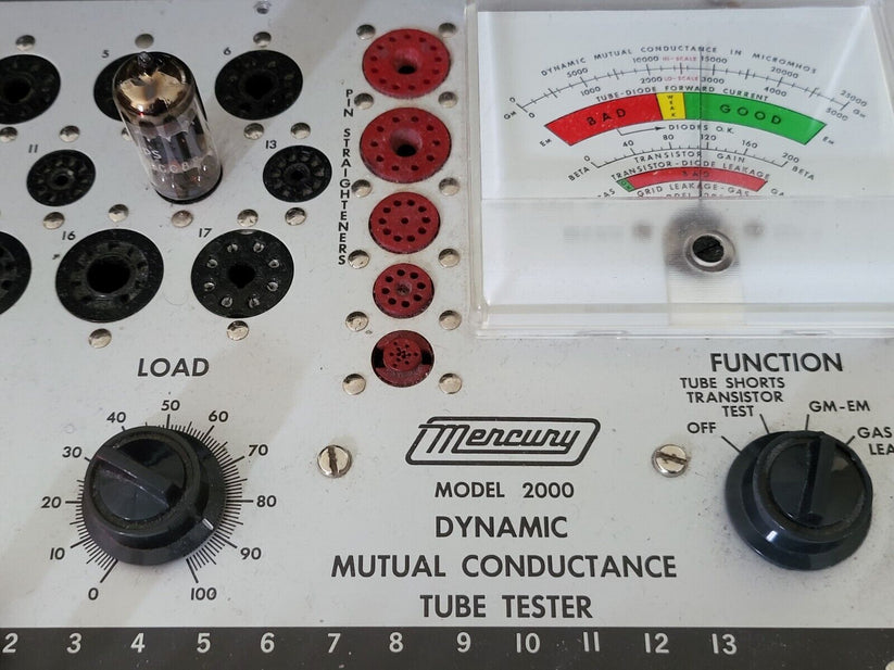 Mullard ECC82 12AU7 vacuum tube with O-Getter and Short Plates, image 46