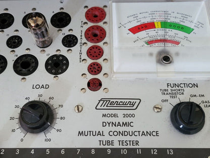 Mullard ECC82 12AU7 vacuum tube with O-Getter and Short Plates, image 46