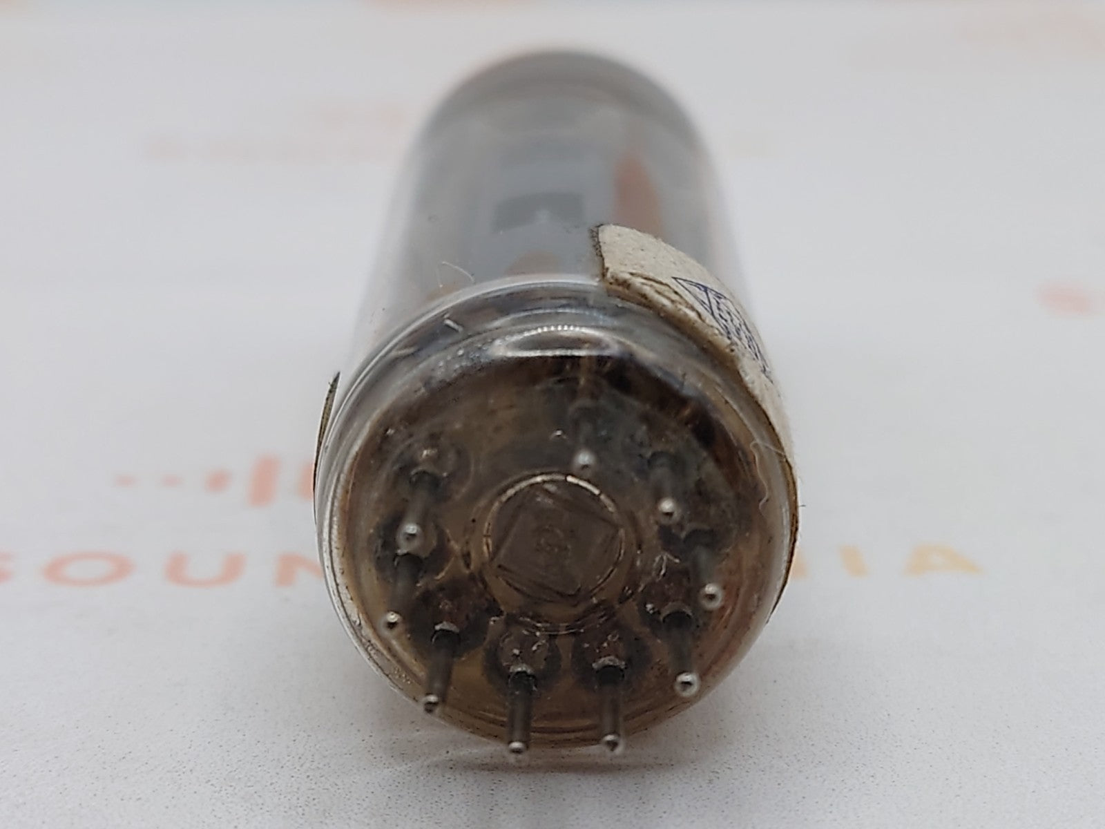 Telefunken EL803S Labormuster vintage vacuum tube diamond bottom laboratory sample NOS