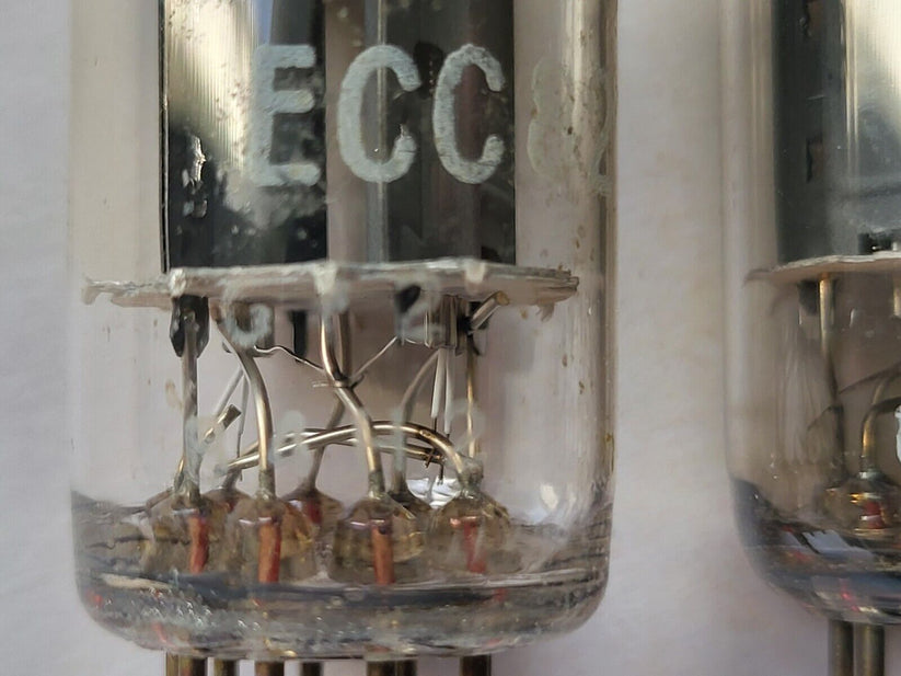 Mullard ECC82 12AU7 vacuum tube with O-Getter and Short Plates, image 43