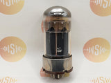 Mullard 6080 6AS7 vacuum tube with Black Plate and Metal Base, image 3