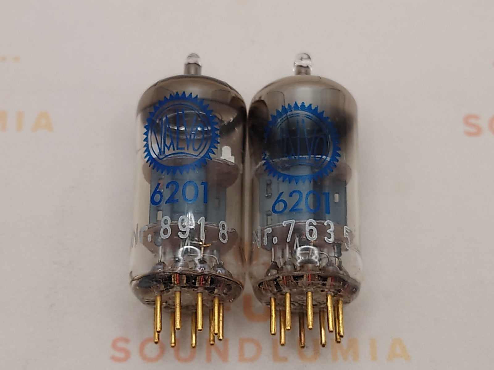 Valvo E81CC 6201 Vacuum Tube | O-Getter | Pinched Waist | Soundlumia