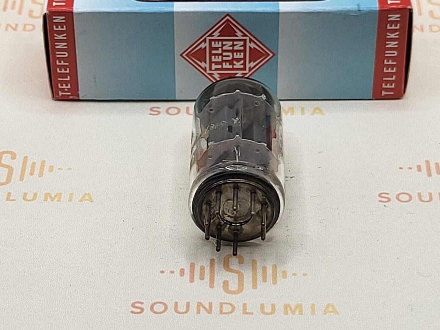 Telefunken ECC82 12AU7 Glatte Platten