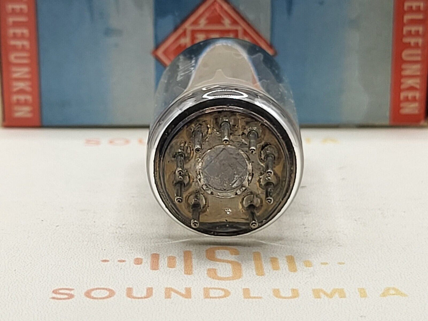 Telefunken ECC82 12AU7 Glatte Platten