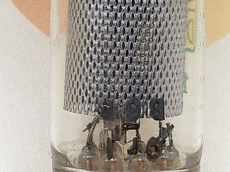 Mullard EF86 9R1 vacuum tube with Mesh Plate and SQ Getter, image 20