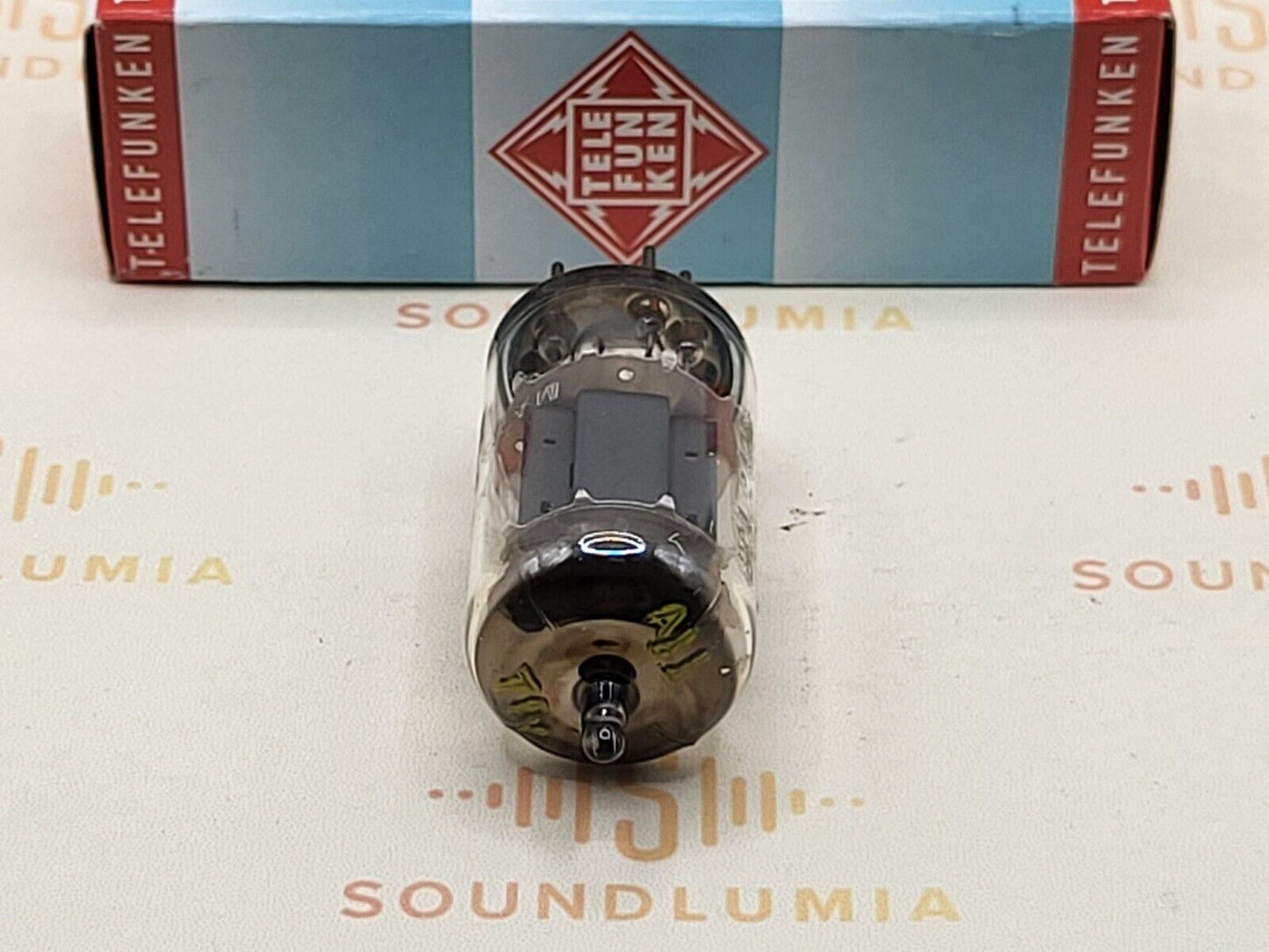 Telefunken ECC82 12AU7 Glatte Platten