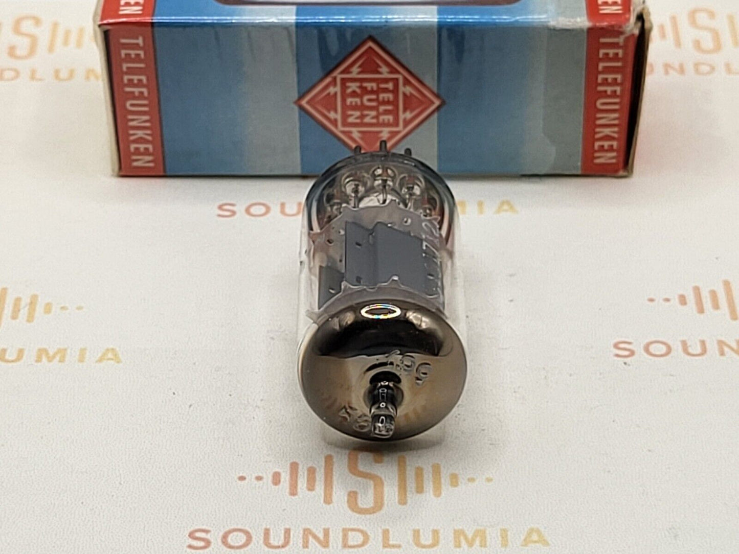 Telefunken ECC82 12AU7 Glatte Platten