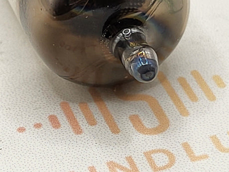 Mullard EF86 9R1 vacuum tube with Mesh Plate and SQ Getter, image 24