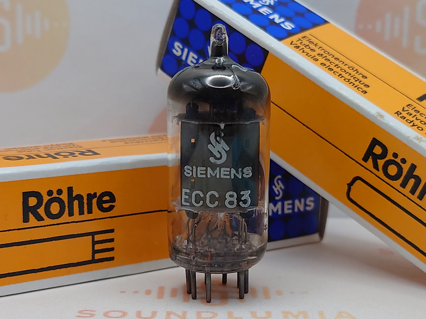 西门子 ECC83 12AX7 长板 mC6 - 慕尼黑