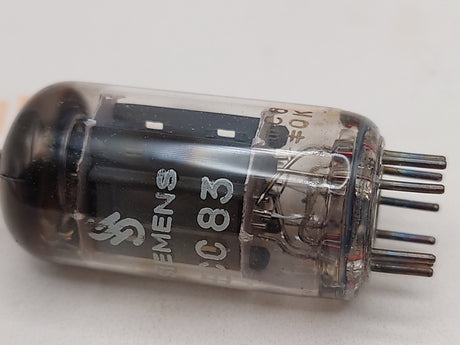 Siemens ECC83 12AX7 vacuum tube with O-Getter and Long Plates, image 39