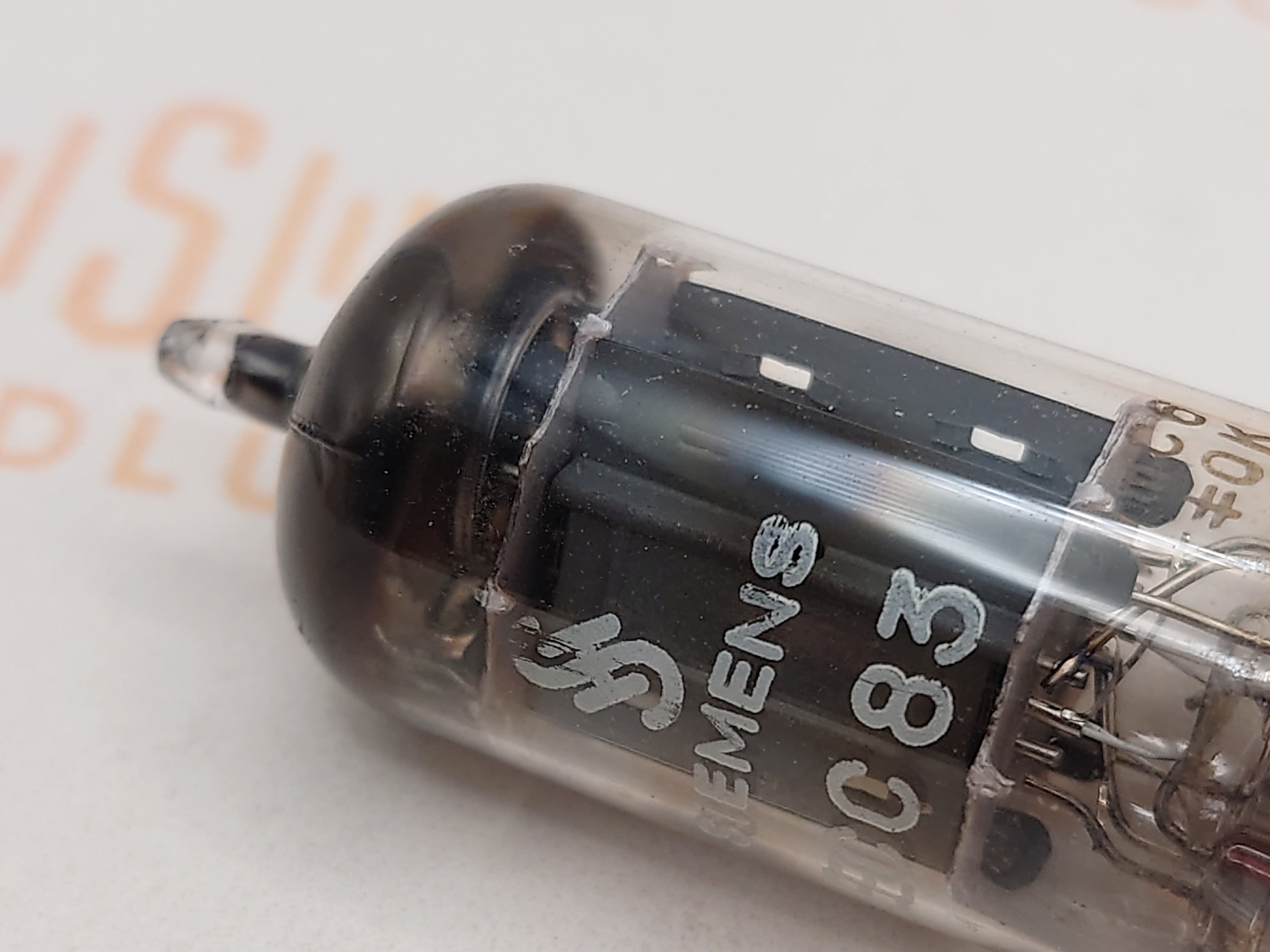 Siemens ECC83 12AX7 Vacuum Tube | Long Plates | Munich | mC6