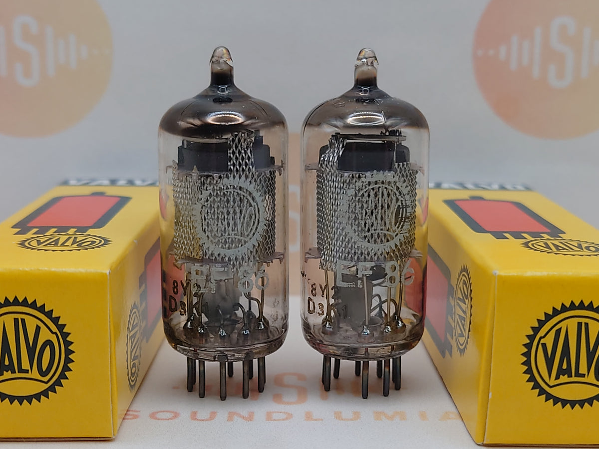 Valvo EF86 6267 vacuum tube with Mesh Plate and O-Getter, image 106