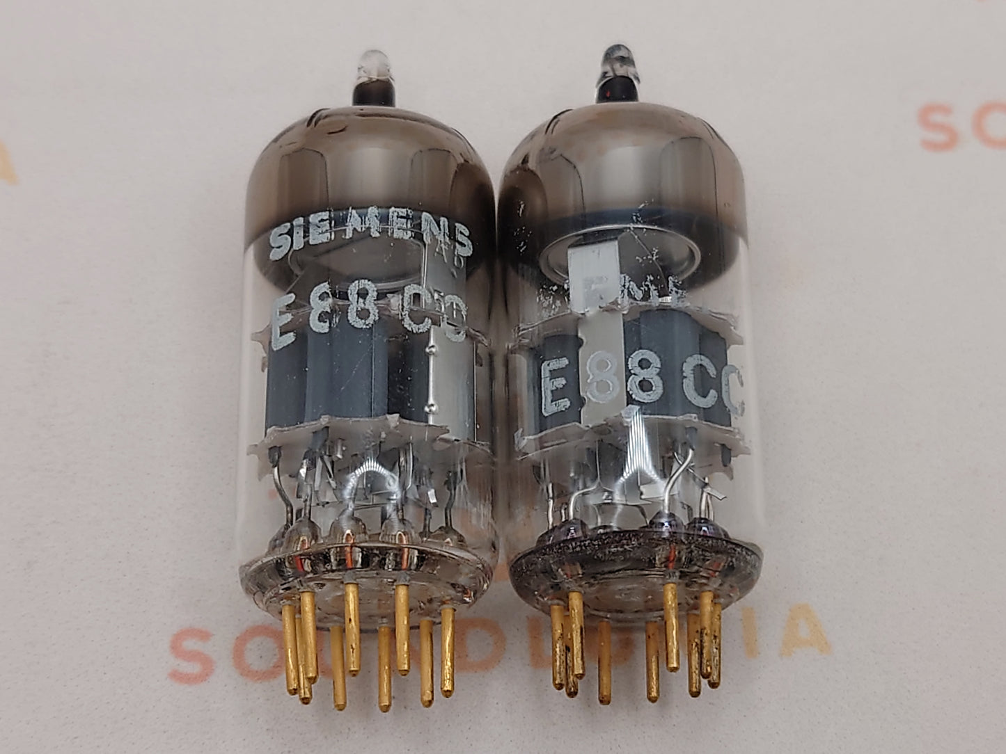 Siemens E88CC 6922 Silver Shields - Germany