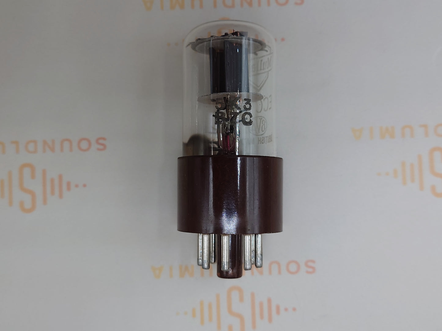 Mullard ECC33 Braun Base Lower [] Getter