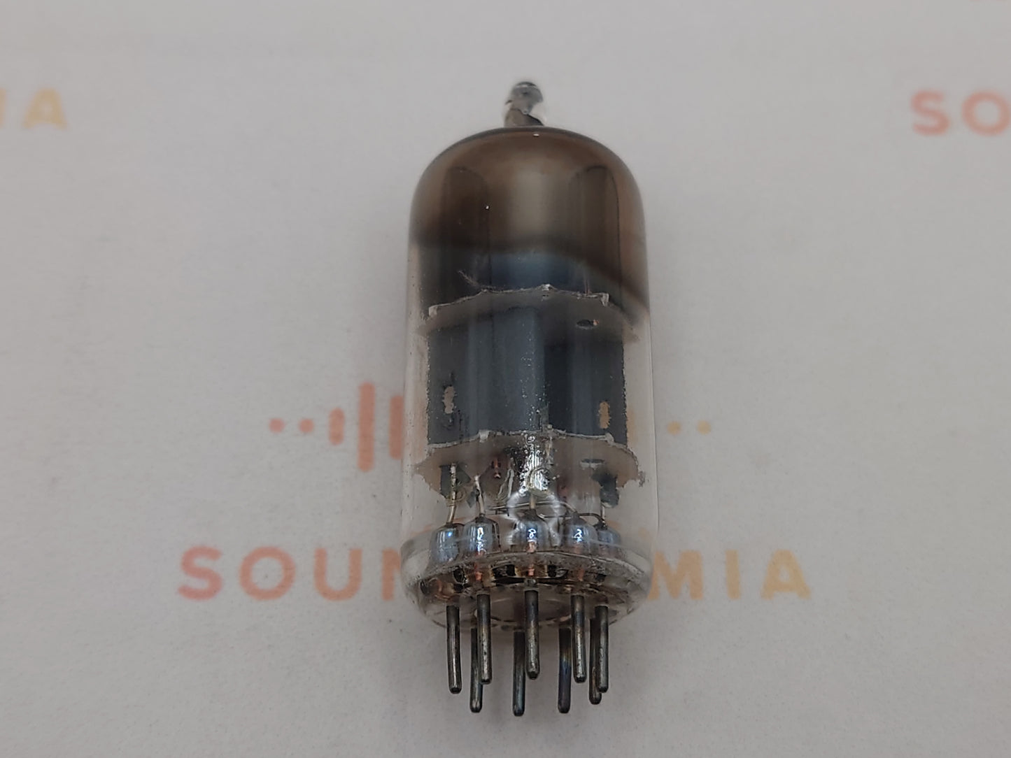 2个 Mullard ECC81 12AT7 方形吸气剂 - 飞利浦标签 - 英国 1958 Tk1