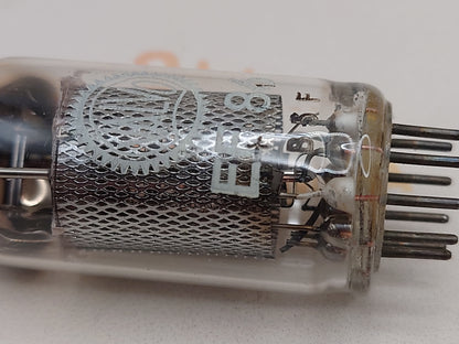 Mullard EF86 Long Mesh Plates Square Getter