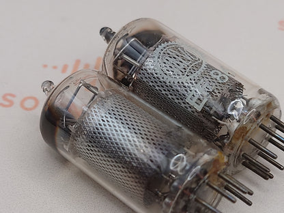 Mullard EF86 Long Mesh Plates Square Getter