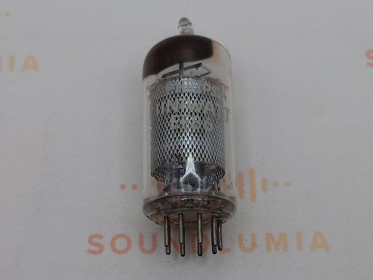 Mullard EF86 vacuum tube with Mesh Plate and SQ Getter, image 18