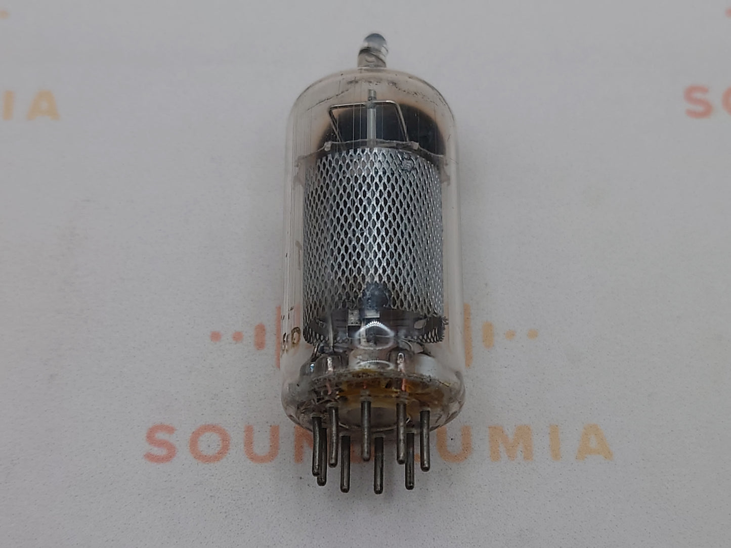 Mullard EF86 Long Mesh Plates Square Getter