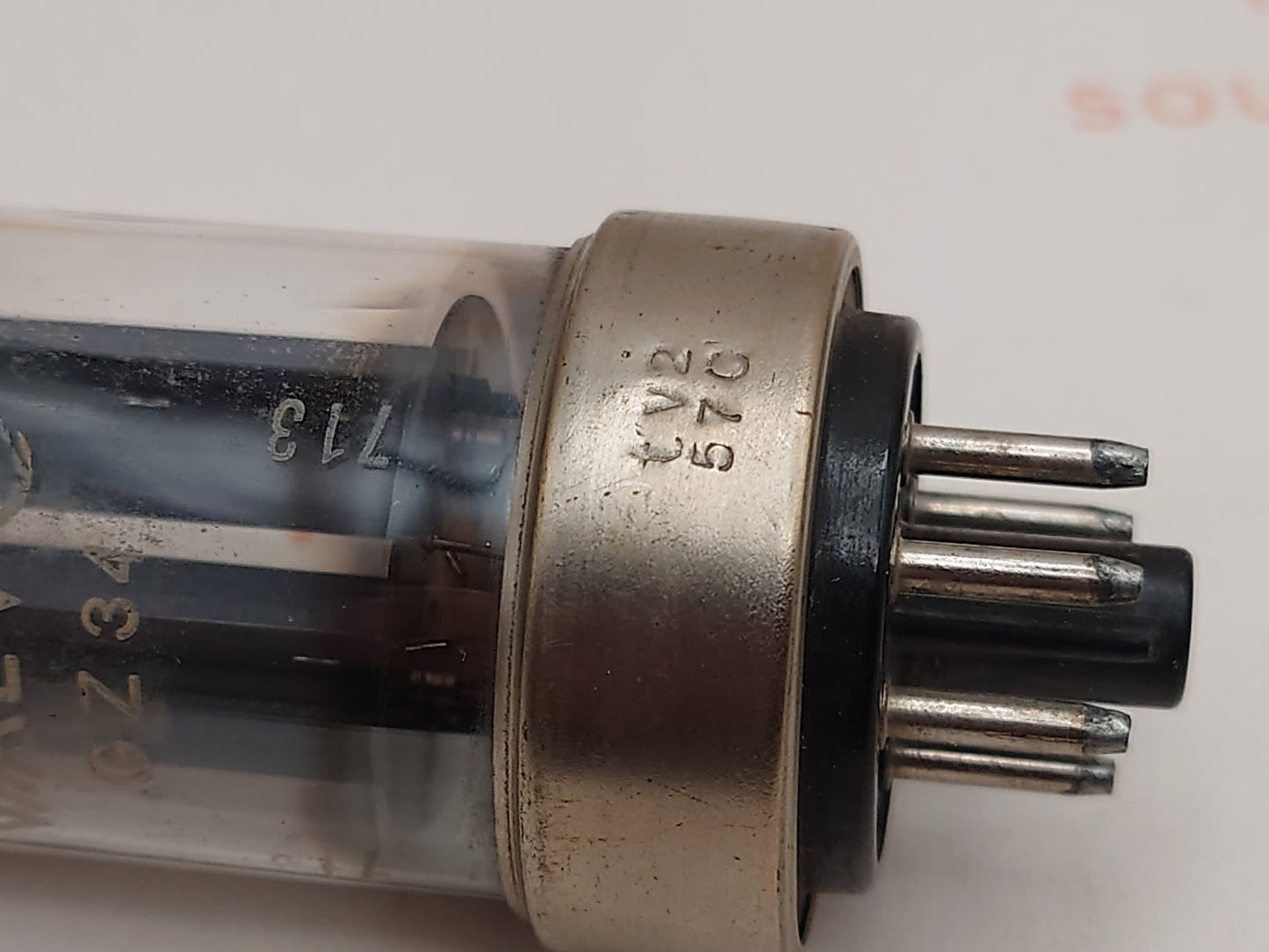 Philips GZ34 5AR4 Metal Base DD Getter - Eindhoven