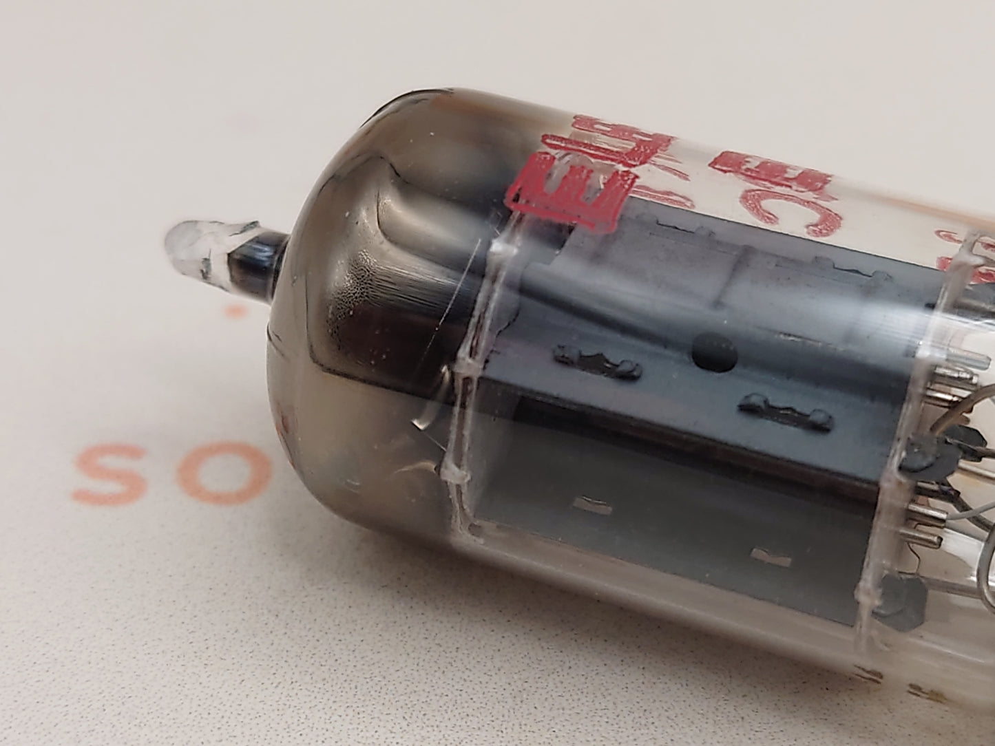 Siemens ECC82 12AU7 Long Plates Square Getter - Munich