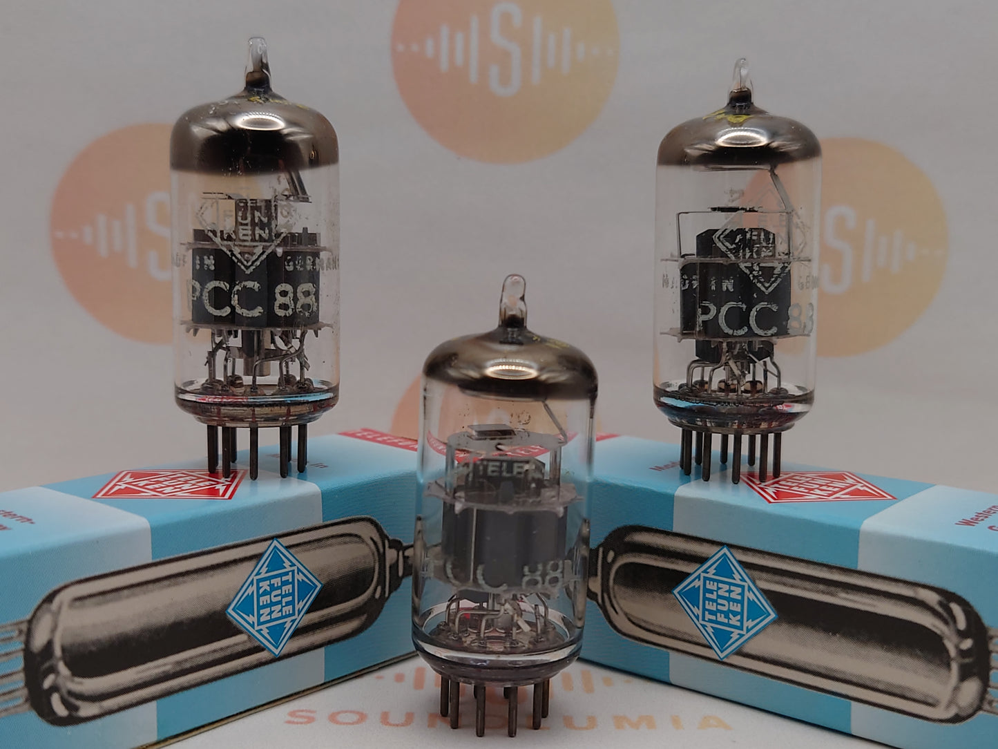 Telefunken PCC88 7DJ8 ◇ Bottom