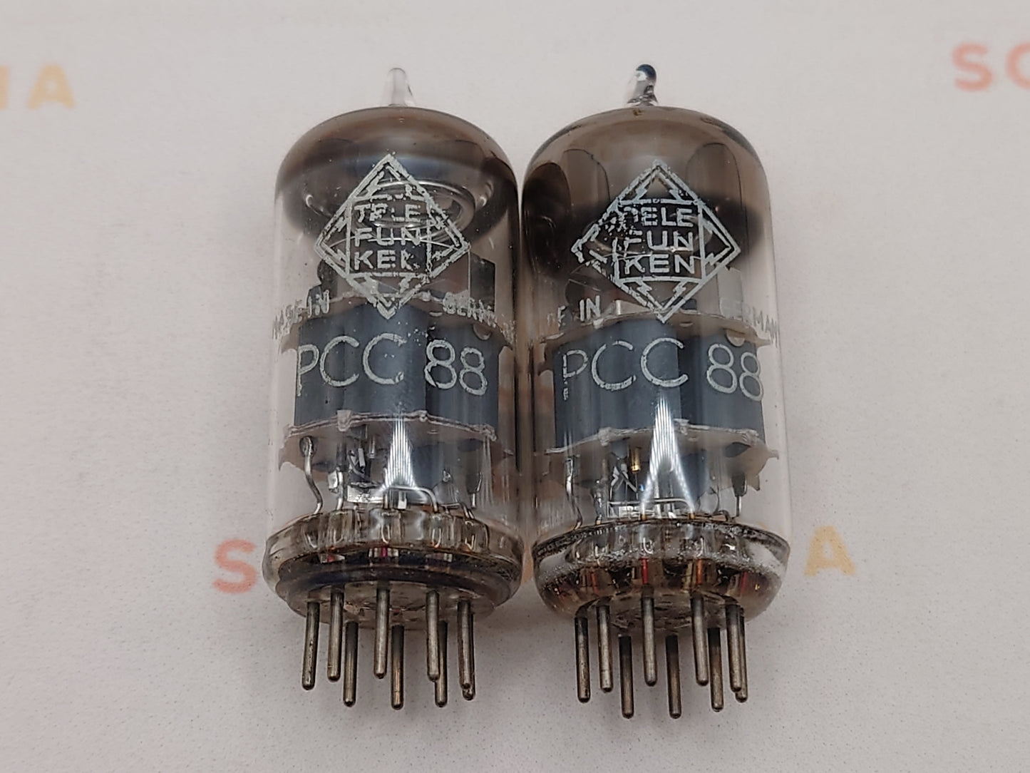 Telefunken PCC88 7DJ8 ◇ Bottom
