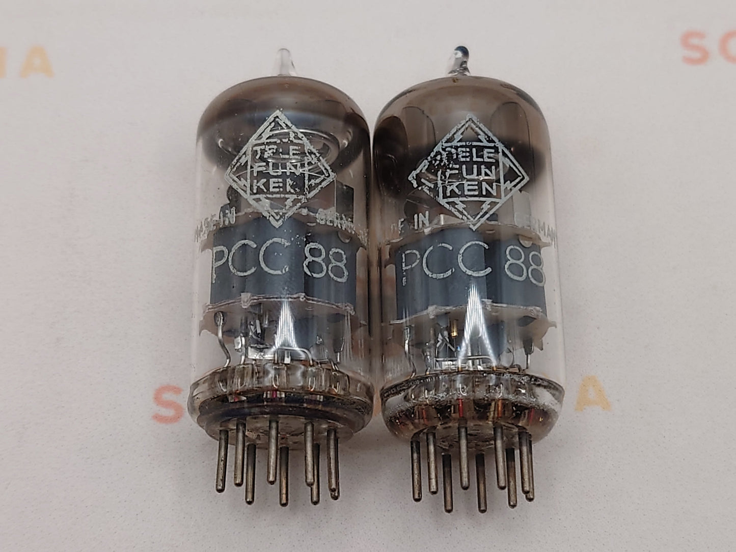 Telefunken PCC88 7DJ8 ◇ Fond