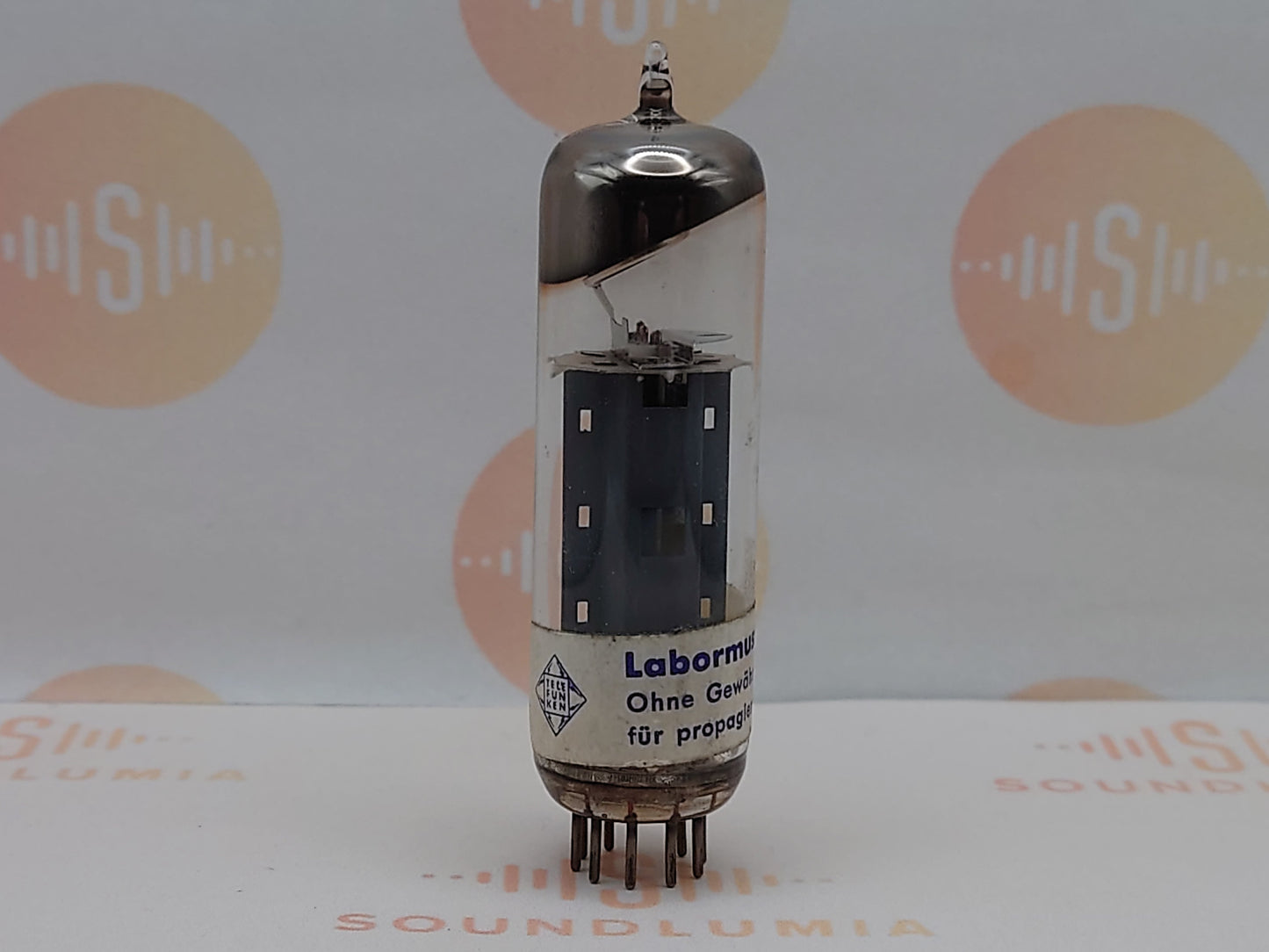 Telefunken EL803S Labormuster vintage vacuum tube diamond bottom laboratory sample NOS