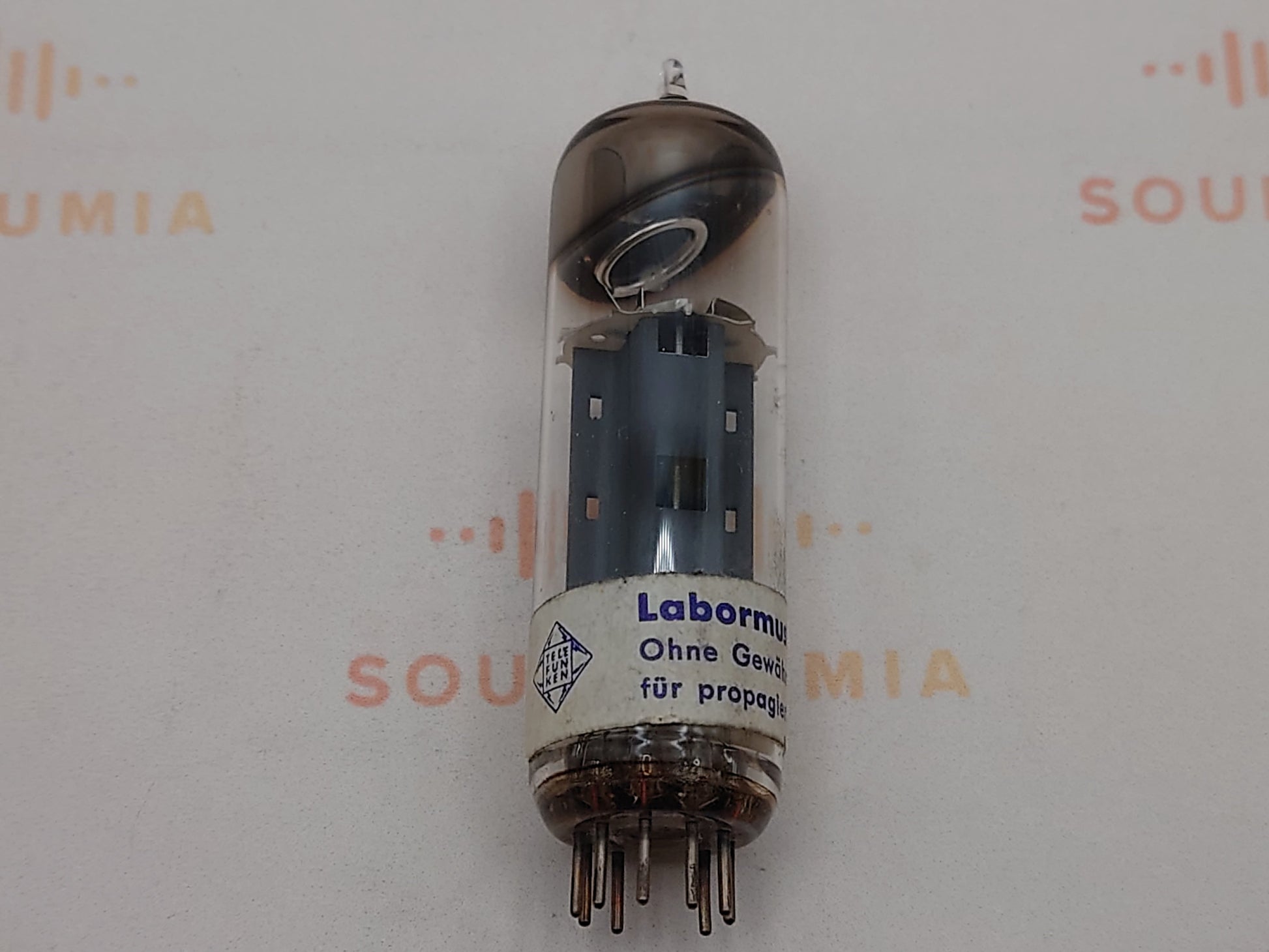 Telefunken EL803S Labormuster vintage vacuum tube diamond bottom laboratory sample NOS