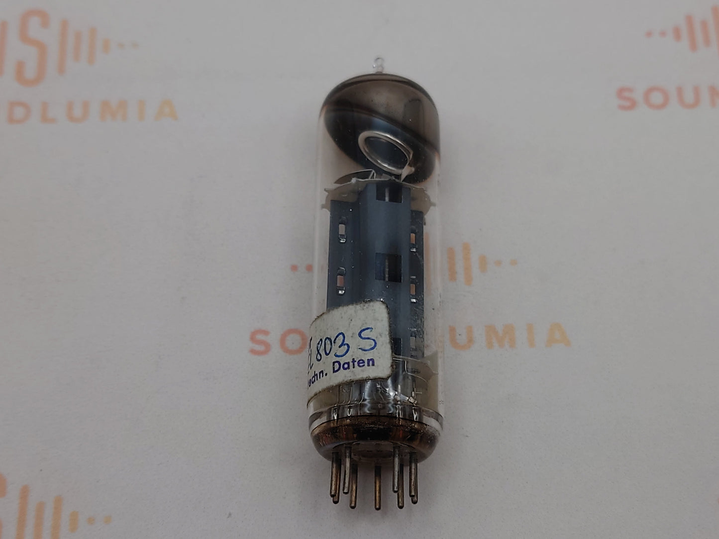 Telefunken EL803S Labormuster vintage vacuum tube diamond bottom laboratory sample NOS