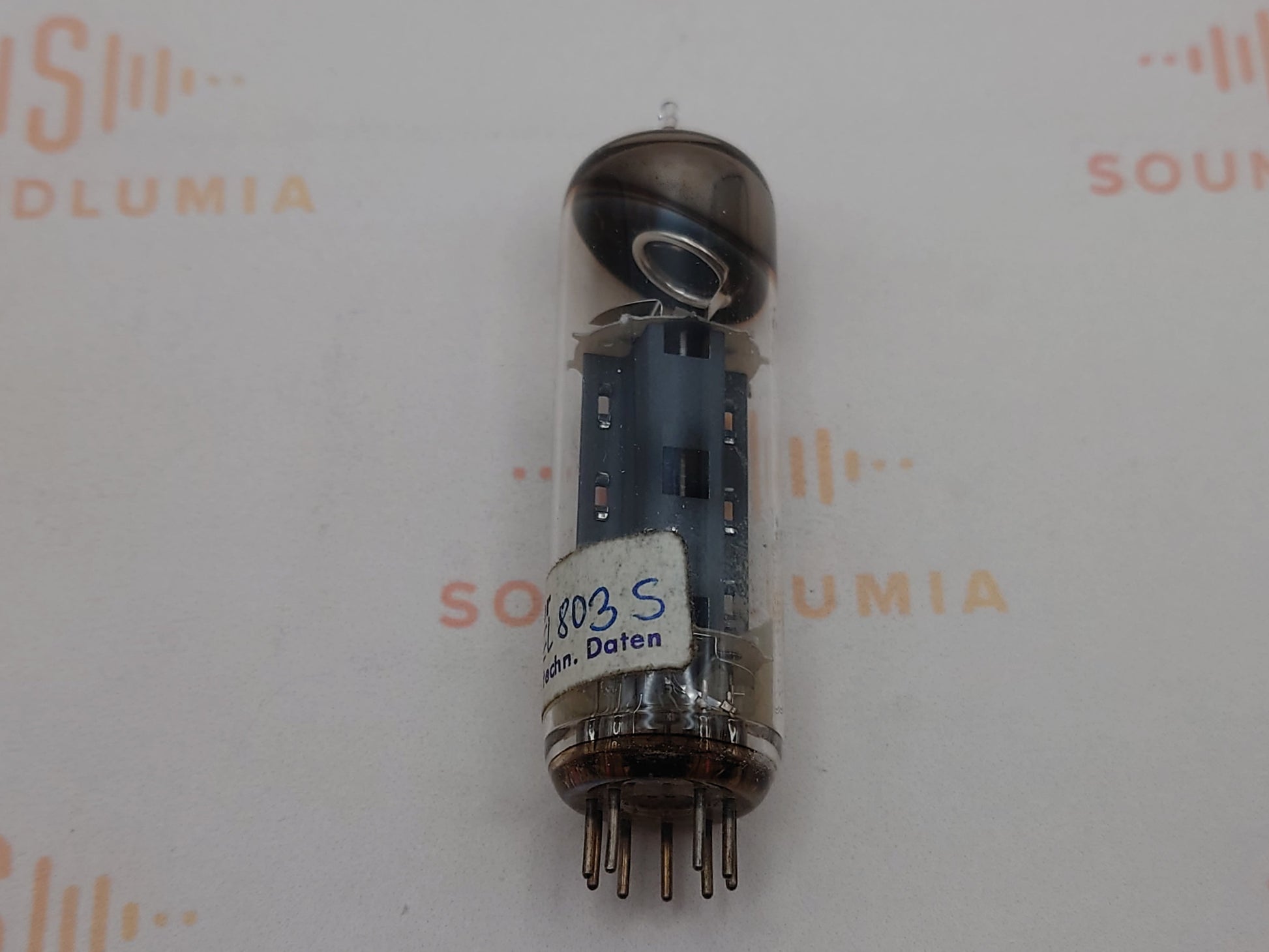 Telefunken EL803S Labormuster vintage vacuum tube diamond bottom laboratory sample NOS