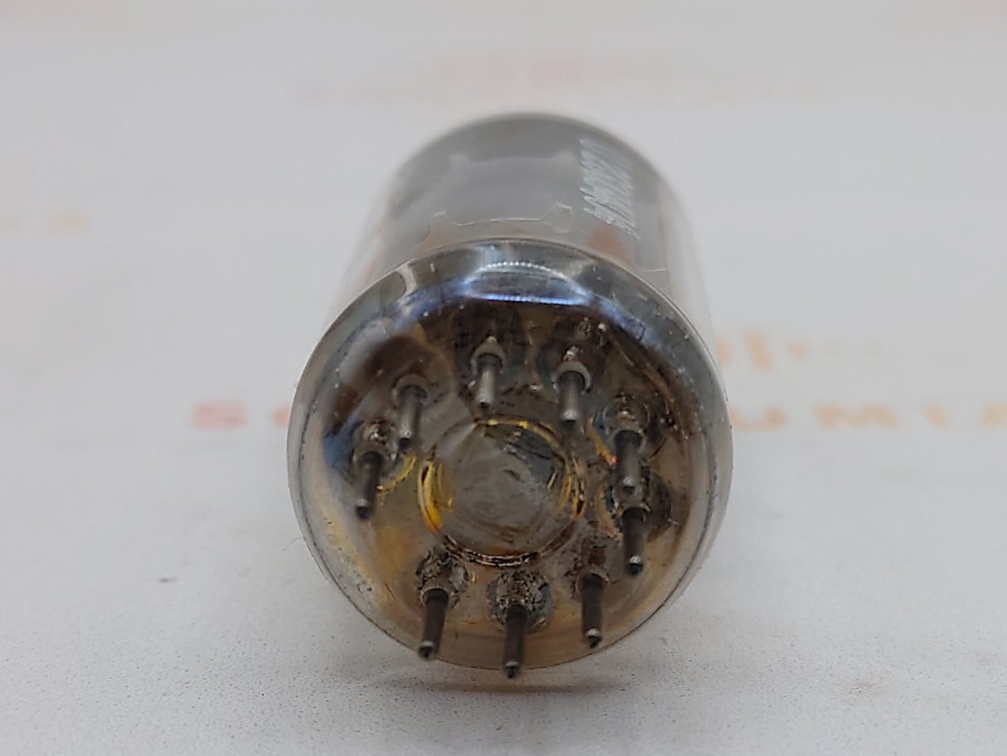 德律风根 EF86 6267 银板 O-getter ◇ 底部