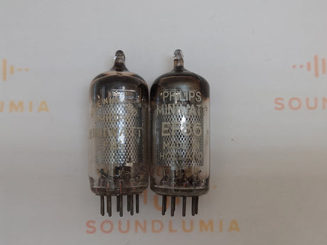 Mullard EF86 9R1 vacuum tube with Mesh Plate and SQ Getter, image 29