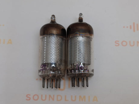 Mullard EF86 9R1 vacuum tube with Mesh Plate and SQ Getter, image 30