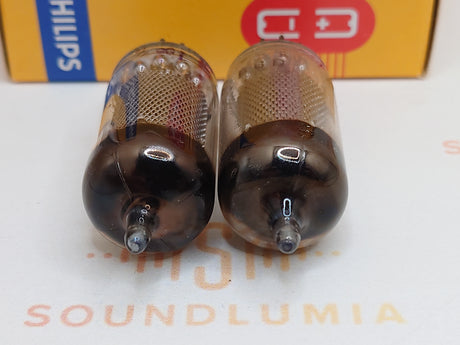 Mullard EF86 9R1 vacuum tube with Mesh Plate and SQ Getter, image 35