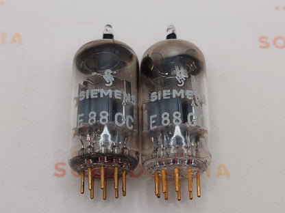 Siemens E88CC 6922 Silver Shields - Germany