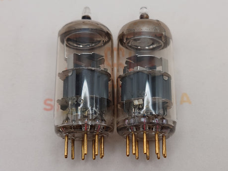 Valvo E188CC 7308 vintage vacuum tube premium gold pins made in Holland Heerlen factory NOS