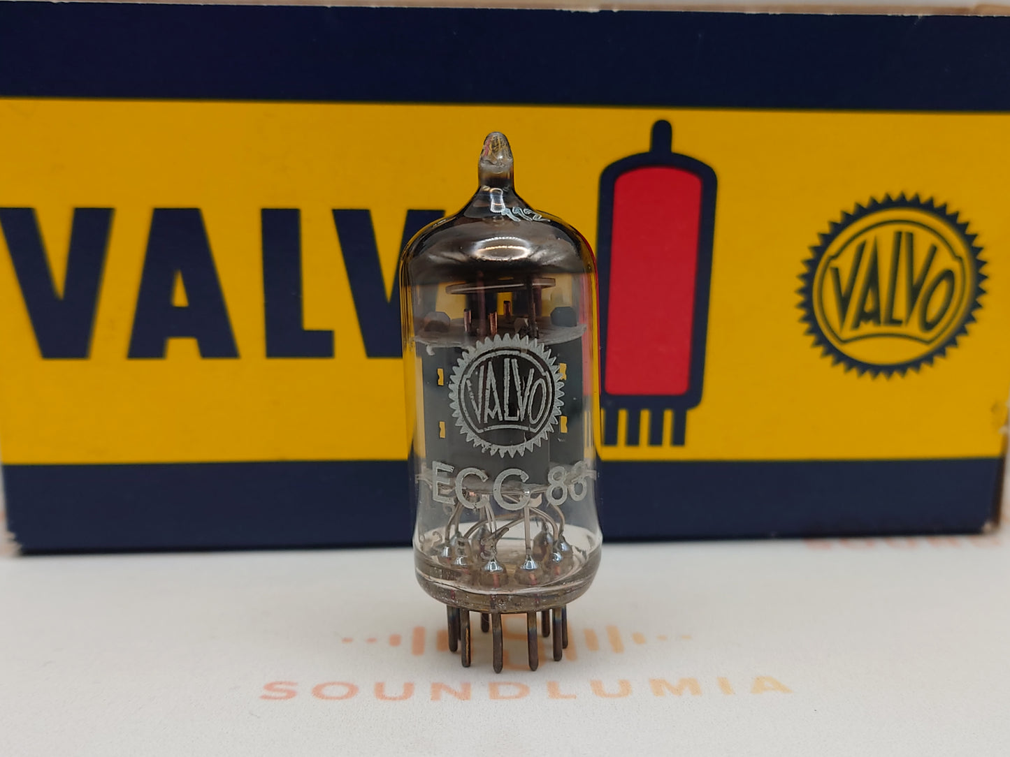 Mullard ECC83 12AX7 Short Plates